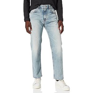 7 For All Mankind Heren JSOOC080RV Jeans, Light Blue, 36