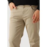 7 FOR ALL MANKIND - SLIMMY STRETCH SATEEN - Lange Broek - Beige - Stretchstof