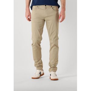 7 FOR ALL MANKIND - SLIMMY STRETCH SATEEN - Lange Broek - Beige - Stretchstof