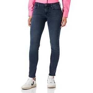 7 For All Mankind Pyper Slim Illusion Overcast, Donkerblauw