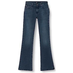 7 For All Mankind Dames Jeans, Donkerblauw, 25