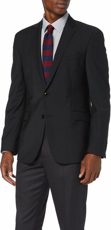 STRELLSON Business-colbert 'Allen'  zwart gemêleerd