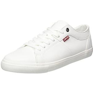 Levi's Woods W Sneakers voor dames, Wit Shoes 50, 38 EU
