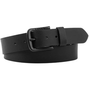 LEVI'S BLACK MEN'S LEATHER BELT Color Black Size 85