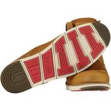 Levi's - Beige Leren Herenlaars - Vetersluiting - Duurzaam