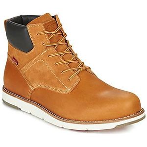 Levi'svoor mannen. 232198-1700-74 Jax Plus camel leren laarzen (44), Leer, Bruin, Veters, Casual