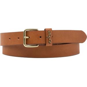 Levi's leren riem Calypso bruin