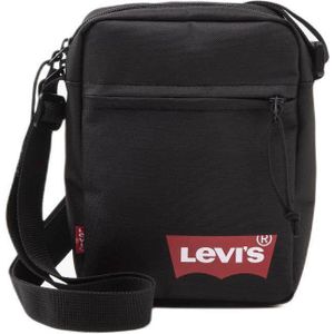 Levi's schoudertas met logo zwart