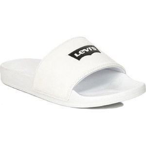 Levi's Dames Flip Flop Sandaal, Regular Wit, 9, Wit