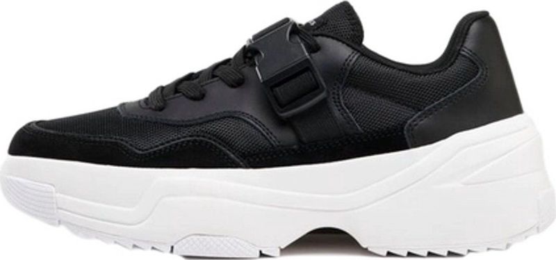 Levi's - Merriams - Sneakers - Zwart - Leer/Polyester