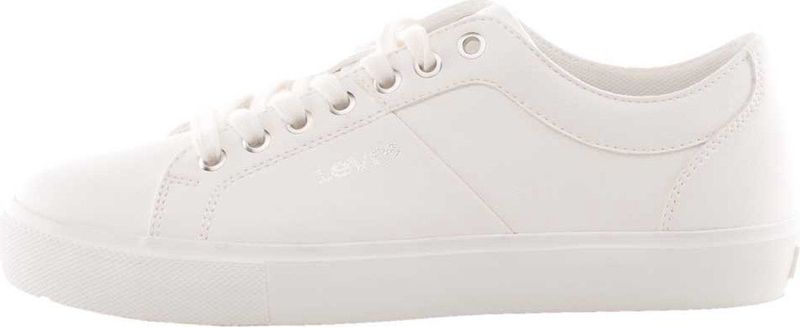 Levi's Woodward S, sneakers voor dames, briljant wit
