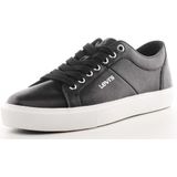 Levi's - Woodward S - Sneakers - Zwart - Synthetisch