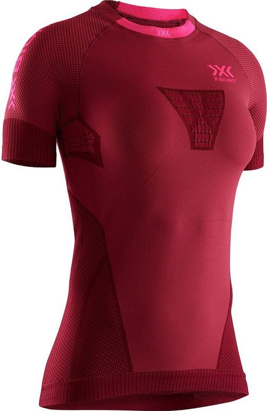 X-bionic Regulator T-shirt Met Korte Mouwen Rood XS Vrouw