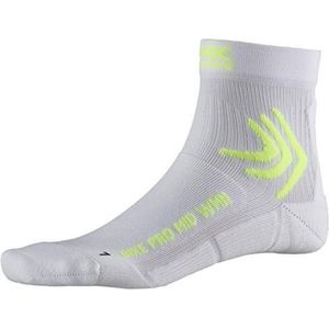 X-socks - Bike Pro - Sportsokken - Wit/geel - Korte Sokken