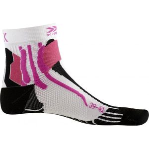 Hardloopsokken X-Socks Women Run Speed Two White Black
