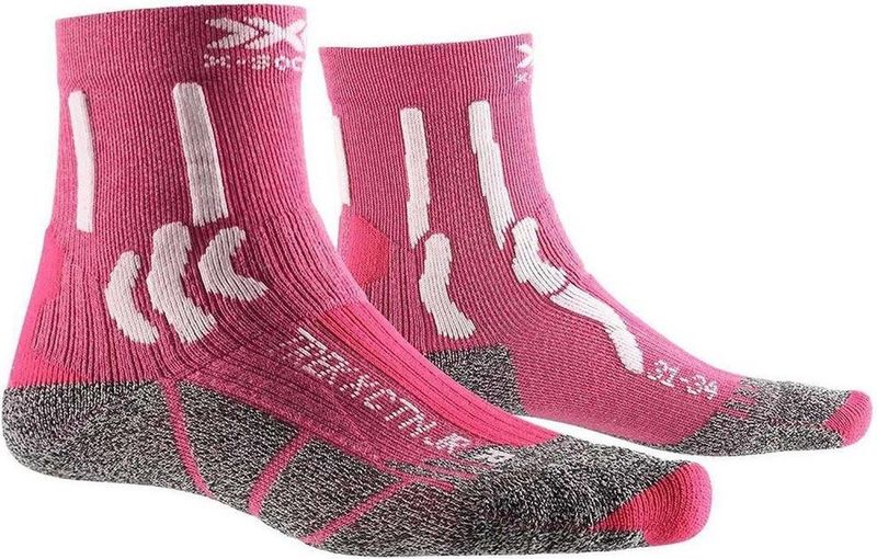 X-socks Wandelsokken Trex X Junior Katoen Roze Maat 35/38