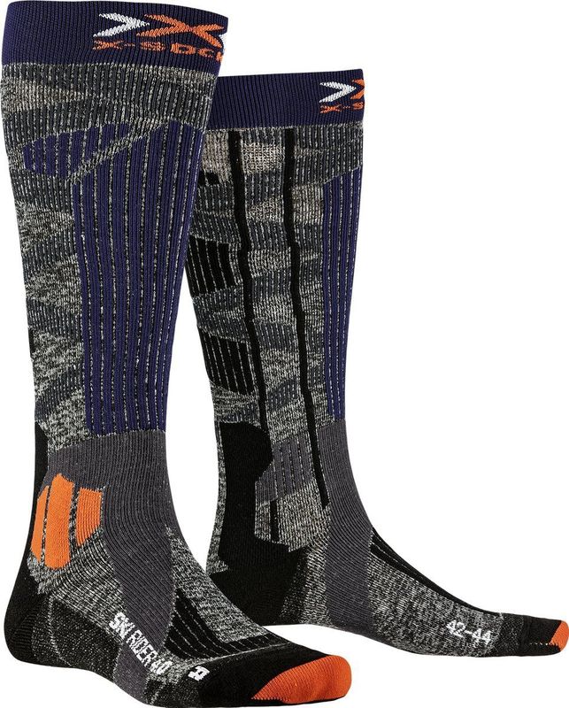 X-SOCKS - SKI RIDER 4.0 - Sportsokken - Zwart - Synthetisch
