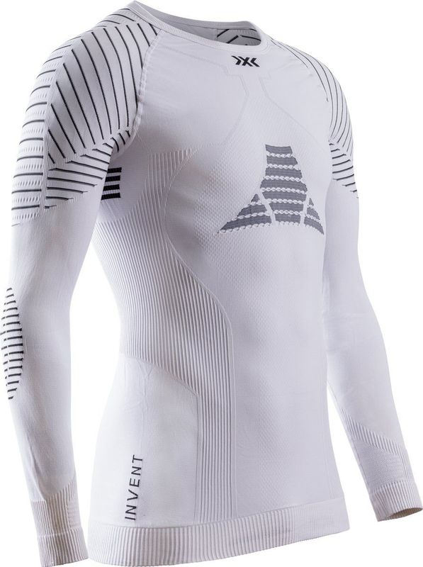 X-bionic - Invent 4.0 - Lange Mouwen Basislaag - Zwart - Materiaal: Functioneel