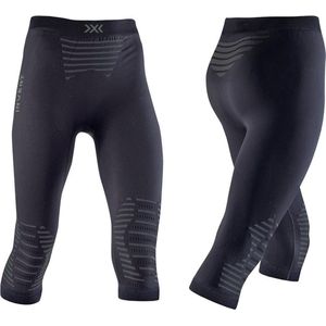 X-Bionic - Invent 4.0 Sportbroek - Zwart/Charcoal - Polyamide/Elastaan