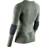 X-Bionic - X-Plorer Energizer 4.0 - Thermoshirt - Olijfgroen/antraciet - Lange Mouwen