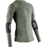 X-Bionic - X-Plorer Energizer 4.0 - Thermoshirt - Olijfgroen/antraciet - Lange Mouwen