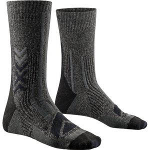 X-SOCKS - Hike Perform Merino Crew - Sportsokken - Grijs - Merinowol