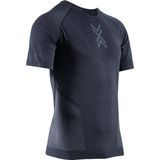 X Bionic - Xceed Run Jersey - Korte Mouwen - Zwart Grijs - Heren