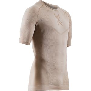 x bionic - Xceed Run Jersey - Sand - Hardloopshirt - Korte Mouwen