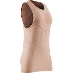 X-bionic - Xceed Run - Tanktop - Beige - Mouwloos Basislaag