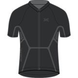 X Bionic - Xceed Ride Jersey - Korte Mouwen - Zwart Grijs - Heren