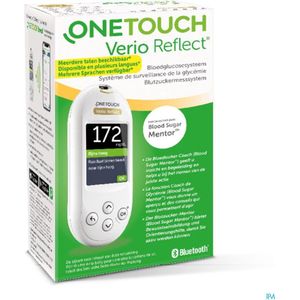 OneTouch - Verio - Bloedglucosemeter - Zwart - Inclusief Bloedsuiker Coach