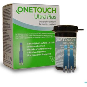 Ultra Plus - Teststrips - 50 Stuks - Voor Onetouch Glucosemeter
