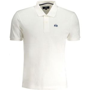 La Martina - Piqué Polo Shirt - Wit - Heren