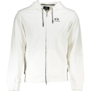 La Martina - Zip-Up Hoodie - Wit - Katoen - Heren
