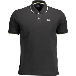La Martina - Polo Shirt - Zwart - Heren