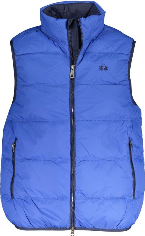 La Martina, Heren, Jassen, Blauw, Maat: M Leer,