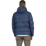 La Martina - Jas - Blauw - Polyamide - Lange Mouwen - Afneembare Capuchon