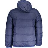 La Martina - Jas - Blauw - Polyamide - Lange Mouwen - Afneembare Capuchon