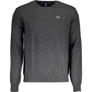 La Martina, Heren, Truien, Grijs, Maat: S Wol,