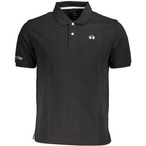 La Martina - Polo Shirt - Zwart - Korte Mouwen