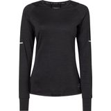ENERGETICS - evii l/s w - Hardloop T-shirt - Zwart - Lange Mouw - Winter Dames