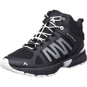 Mc Kinley Kansas Mid AQB Wandelschoen, Zwart/Wit, Maat 43
