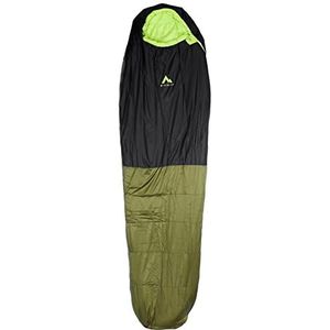 McKINLEY Trekker Comfort R 5 sporttas, groot, voor volwassenen, uniseks, donkerolijf/zwart, 195R