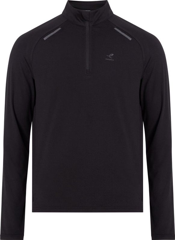 ENERGETICS - Cusco IV M - Hardloop T-shirt - Zwart - Lange Mouw