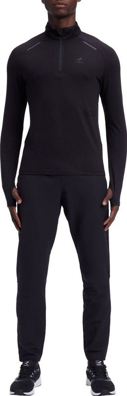 ENERGETICS - Cusco IV M - Hardloop T-shirt - Zwart - Lange Mouw