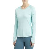 ENERGETICS - evii l/s w - Hardloop T-shirt - Mintgroen - Ademend