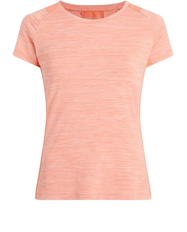 T-shirt - Melange Optic - Sneldrogende Stof - Ademend - DRY PLUS-technologie