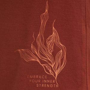 Energetics - Ogerdina III - T-shirt - Rood Rouille - Katoen