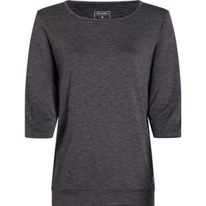 Energetics Jewel 3/4 T-Shirt voor dames Melange/Black/Anthra XL