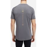 ENERGETICS - ellazor s/s m - Hardloop T-shirt - Donkergrijs - Korte Mouw